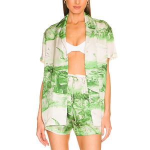 Song Of Style 'Elsie' Brown Top Size XS